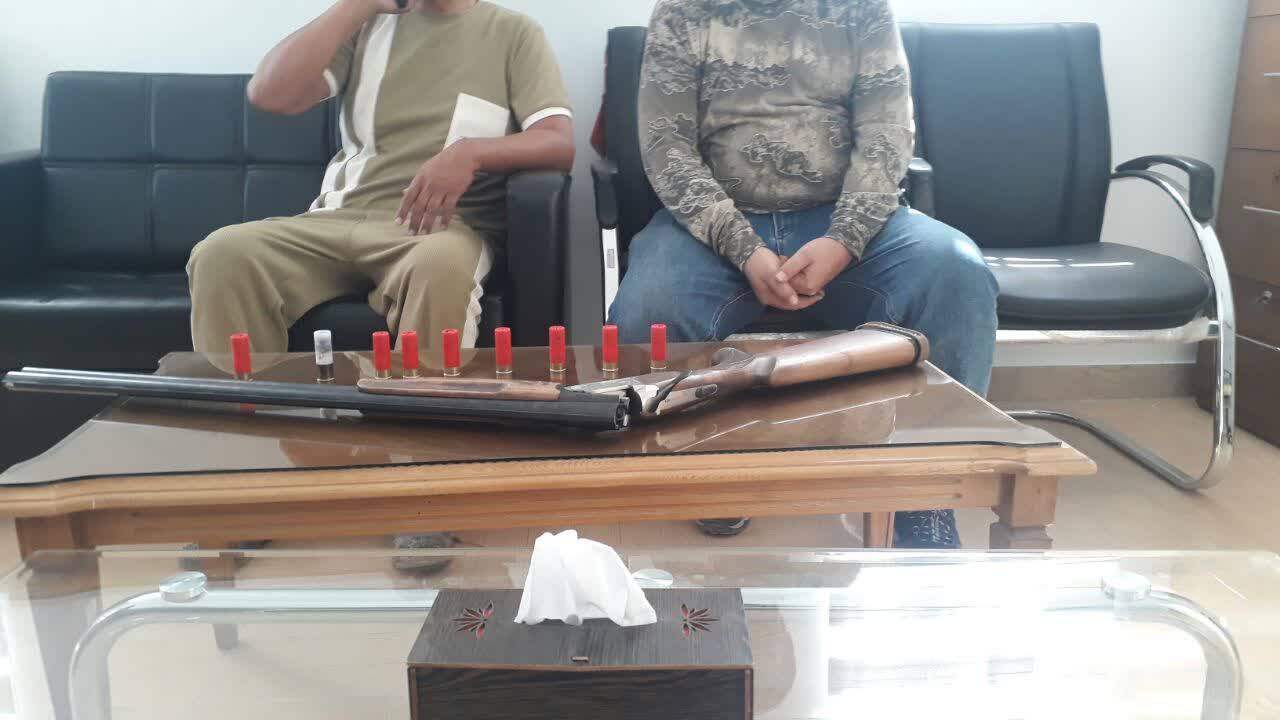 دستگیری چهار شکارچی غیرمجاز در دو عملیات جداگانه در رفسنجان