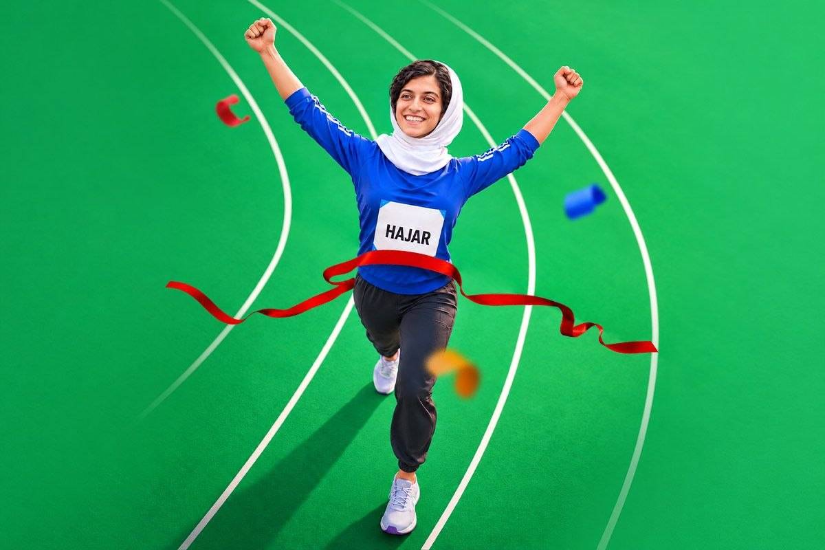 اسنپ همراه هاجر صفرزاده در مسیر رقابت‌های پاراآسیایی