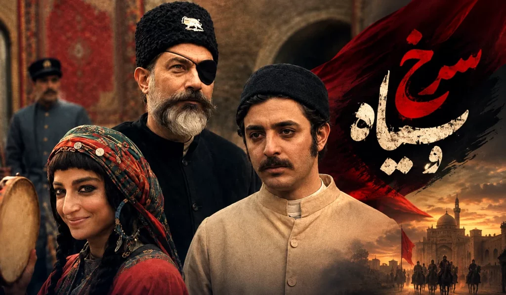 انتشار قسمت اول سریال «سرخ و سیاه» به کارگردانی آیدا پناهنده در فیلیمو