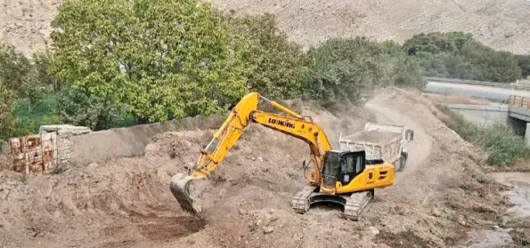 بازگشایی و لایروبی ۲۴۰ بازه از رودخانه‌ها و مسیل‌های خراسان شمالی