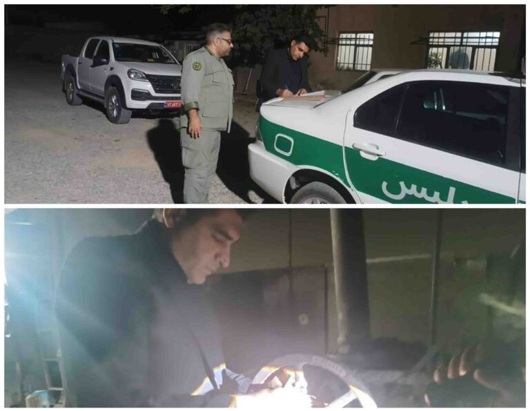 پلمب شبانه واحد غیرمجاز تغلیظ قیر و بازداشت مدیر آن در رباط‌کریم
