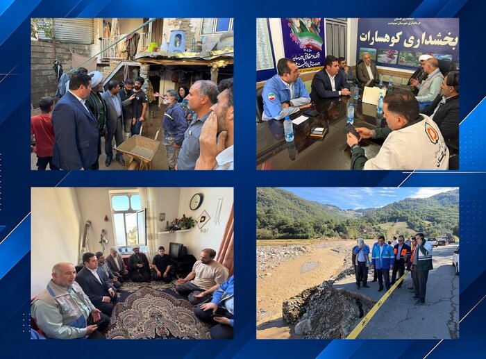 دستور پرداخت آنی خسارت واحدهای آسیب‌دیده از سیل مینودشت صادر شد
