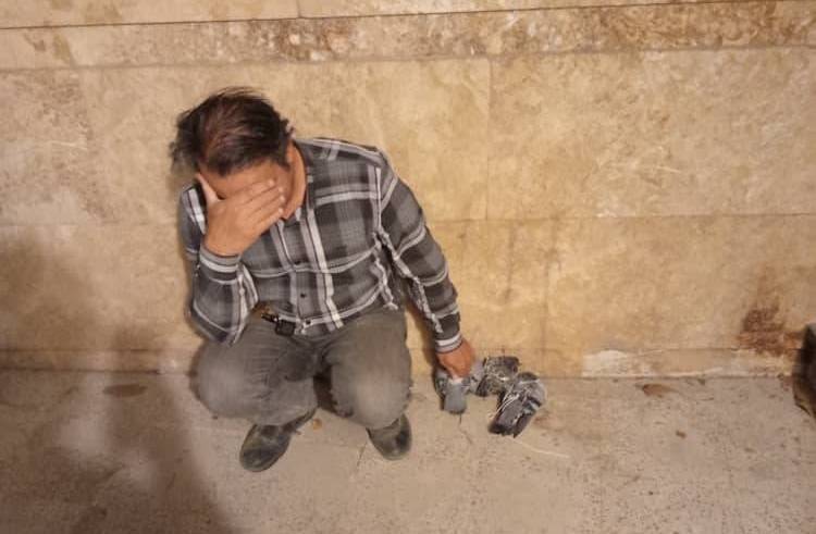 دستگیری صیاد پرندگان شکاری در ارتفاعات البرز مرکزی شمیرانات