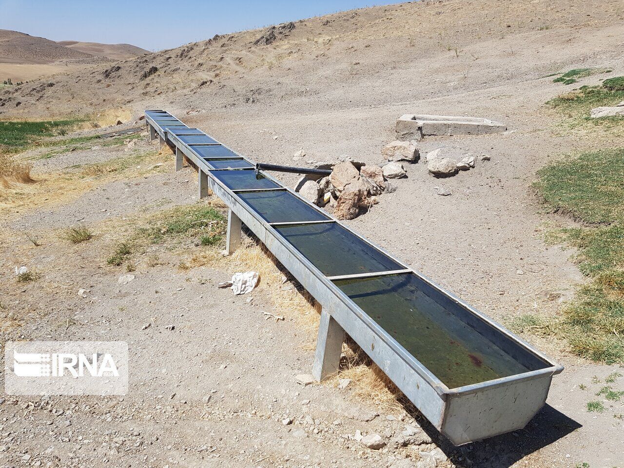 جانمایی ۷۵ آبشخور فلزی در مراتع کردستان با مشارکت بهره‌برداران